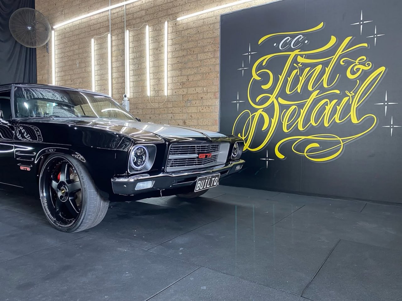 Holden HQ GTS, freshly detailed, front three-quarter